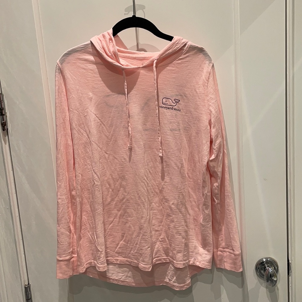 Vintage vines hooded long sleeve tshirt